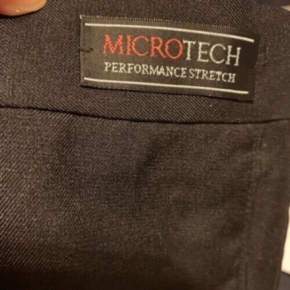 ANGELO ROSSI PE0M SIZE 40X30 BLACK DRESS PANTS **NEW** - Picture 6 of 6